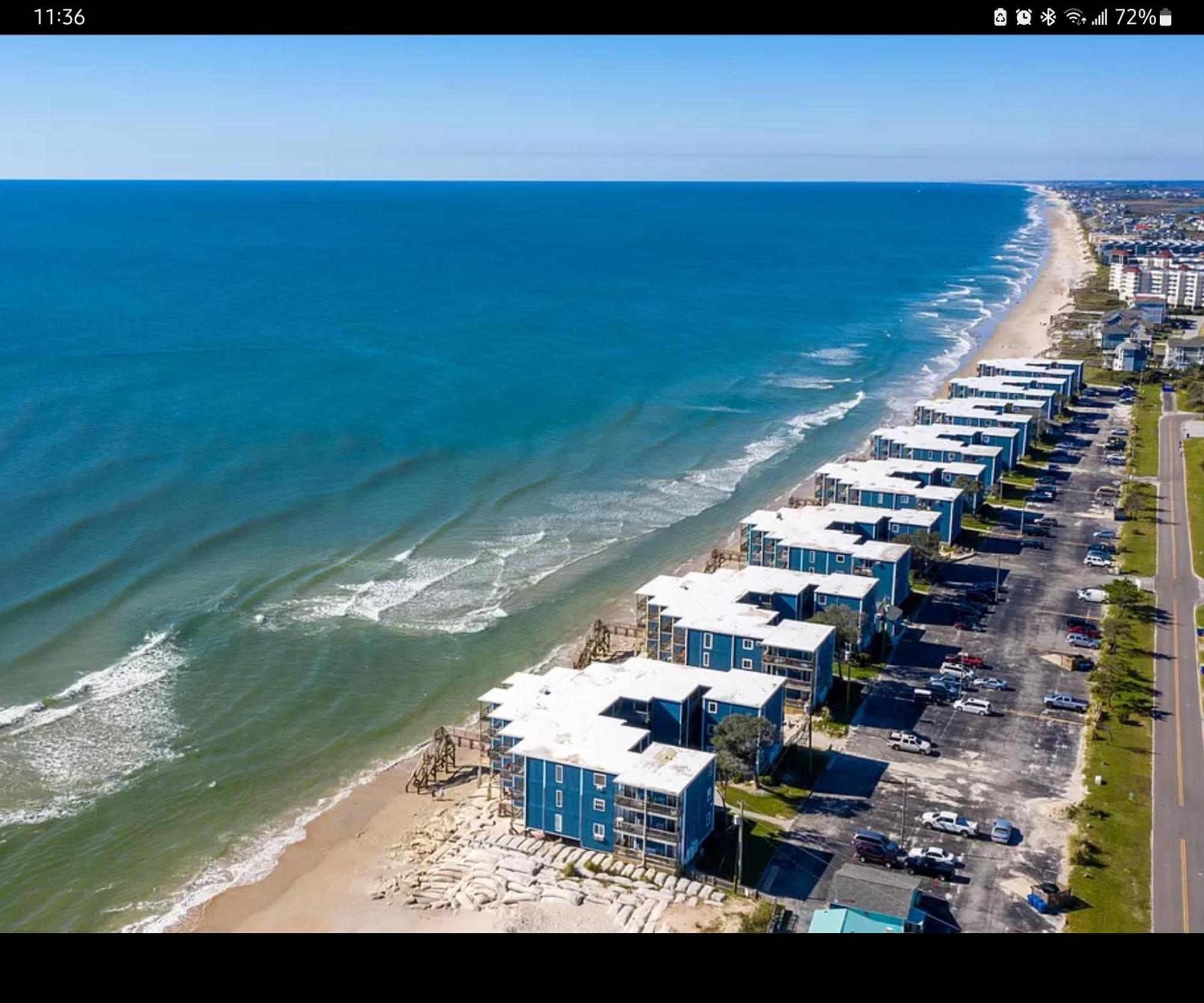 Ocean Front Condo Paradise 168 North Topsail Beach Exteriör bild