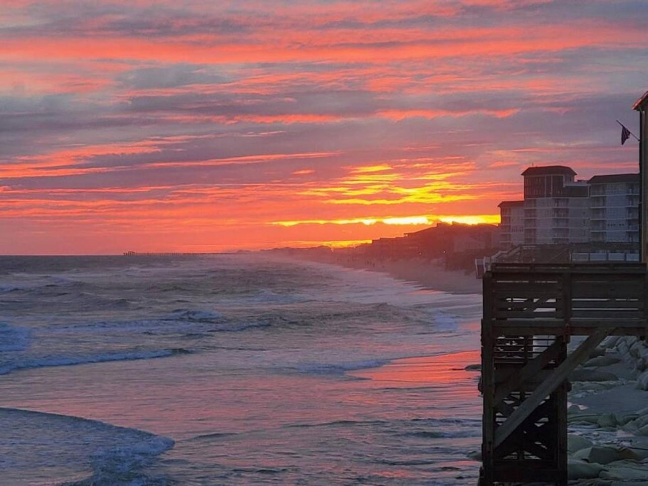 Ocean Front Condo Paradise 168 North Topsail Beach Exteriör bild